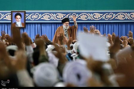 دیدار بسیجیان با رهبر معظم انقلاب