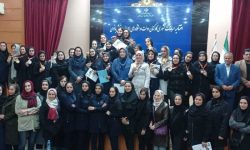 معرفی نفرات برتر شنای بانوان ادارات کشور