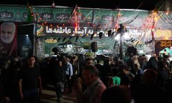 برپایی موکب های بنیاد بین المللی خیریه آبشار عاطفه ها جهت استقبال از زائران دهه پایانی صفر / برگزاری تشییع نمادین پیکر امام رضا (ع)