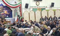 برگزاری محفل انس با قرآن در امامزاده غیاث‌الدین محمد(ع) در محکومیت هتک حرمت قرآن کریم