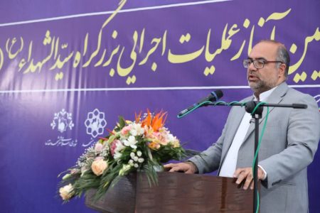 احداث بزرگراه سیدالشهدا ترافیک ورودی غرب مشهد را رفع می کند