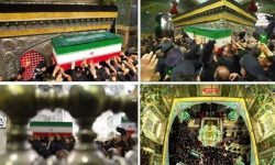 رواق «دارالذکر» حرم مطهر رضوی محل دفن پیکر رهبر شهید است