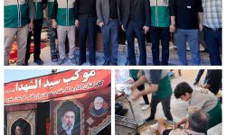 برپایی موکب خدمت به زائران پیاده امام رضا(ع)